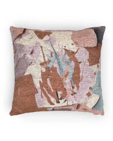 Vampire Chocolate Paper Paint Woven Pillow, 17" x 18"