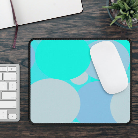 Pastel Tan and Tif Patches 9" x 7" Gaming Mouse Pad