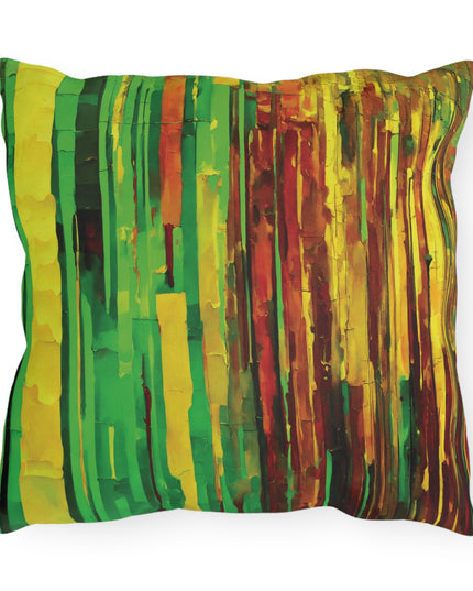 Striped Beta Pastel 16" x 16" Outdoor Pillow
