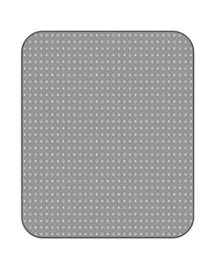 Desaturated Star-crossed Bodies Picnic Blanket, 61" × 51"
