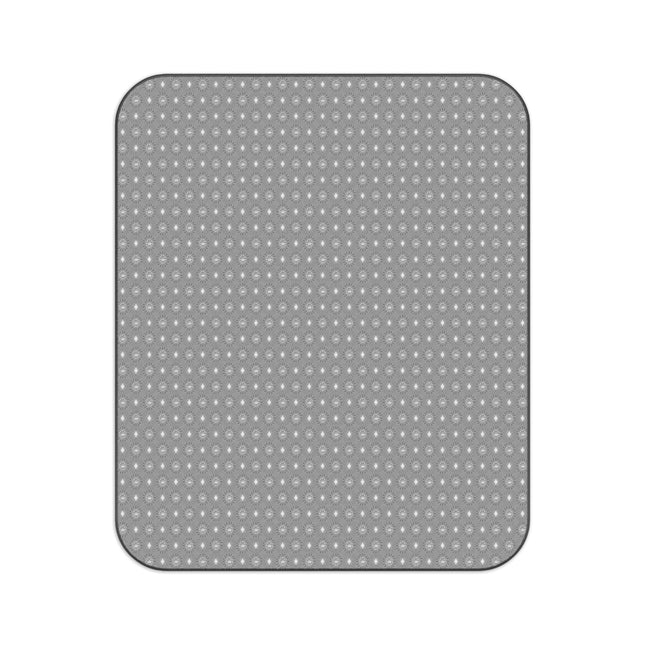 Desaturated Star-crossed Bodies Picnic Blanket, 61" × 51"