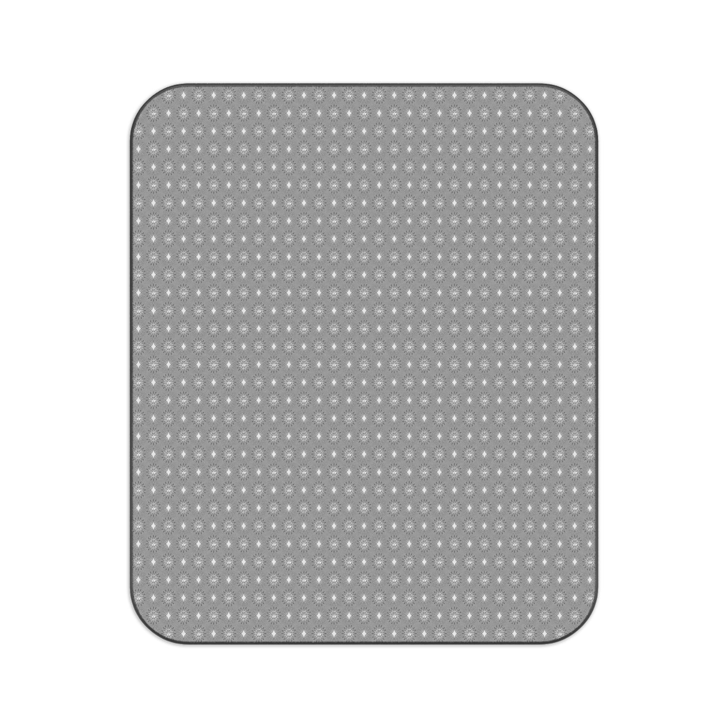 Desaturated Star-crossed Bodies Picnic Blanket, 61" × 51"
