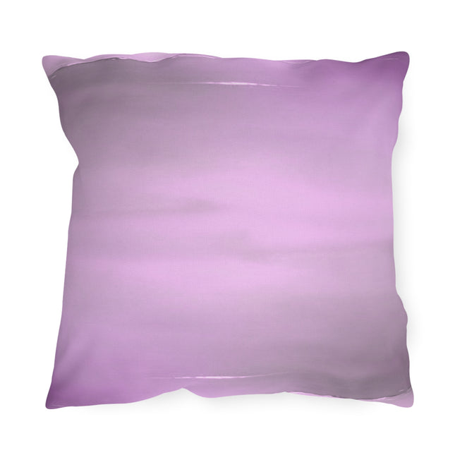 Dark Pink Sea Amethyst Fog 18" x 18" Outdoor Pillows