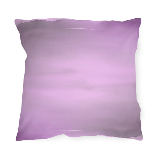 Dark Pink Sea Amethyst Fog 18" x 18" Outdoor Pillows