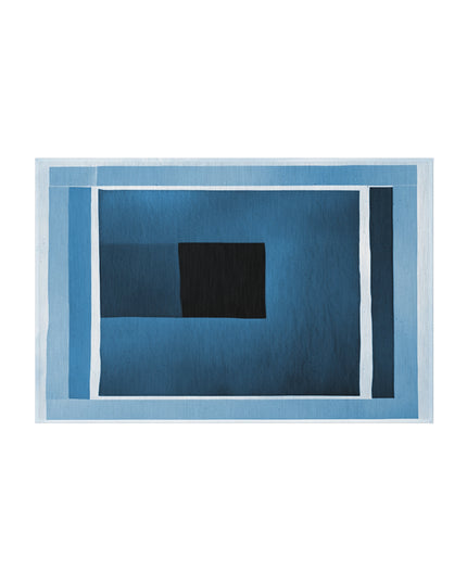Blue Shadow Outdoor Rug, 24" x 36"