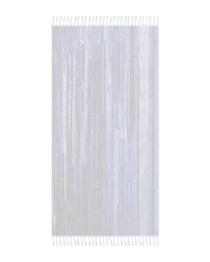 Striped Deep Blue 38" × 81" Boho Beach Cloth