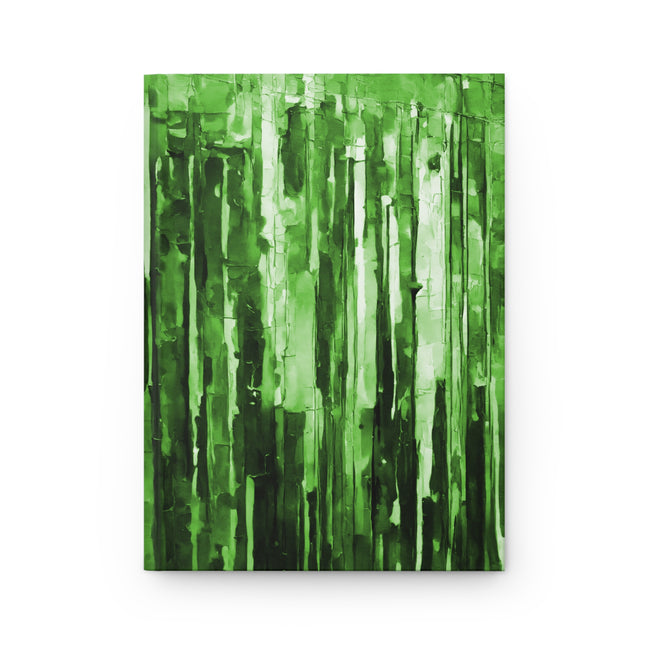 Striped Mint Pastel 5.75" x 8" Hardcover Journal Matte with 150 lined pages