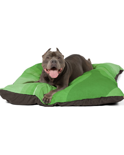 Greenie Meanie Wavey 50" × 40" Pet Bed