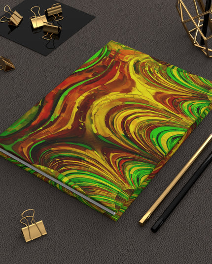 Uzi Spiral Beta 5.75" x 8" Hardcover Journal Matte with 150 lined pages