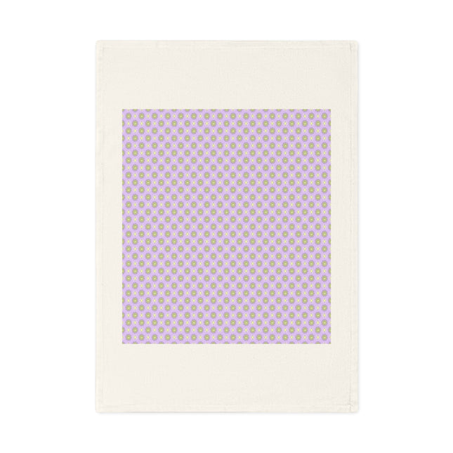 Magenta Star-crossed Bodies Cotton Tea Towel 19.6" x 27.5"