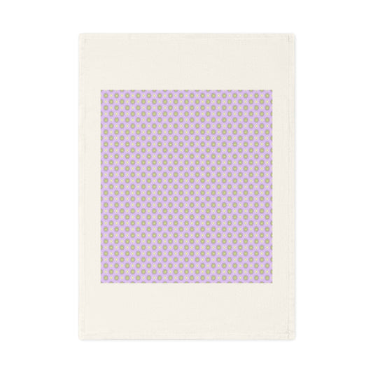 Magenta Star-crossed Bodies Cotton Tea Towel 19.6" x 27.5"