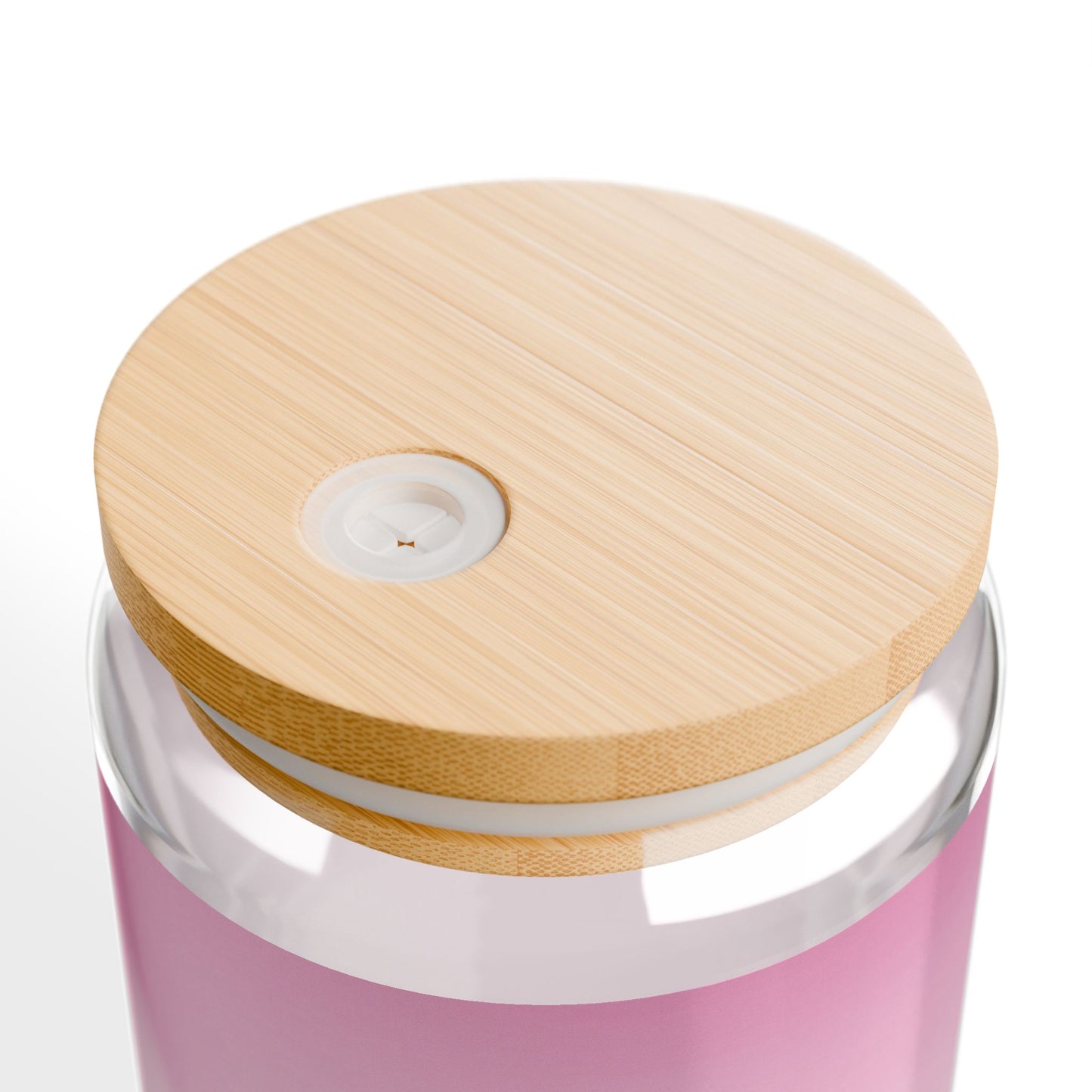 Pink Blush Fade Sipper Glass, 16oz