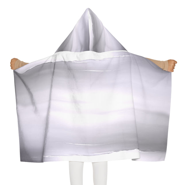 Sephia Sea Dark Fog Youth Hooded Towel, 24" x 48"