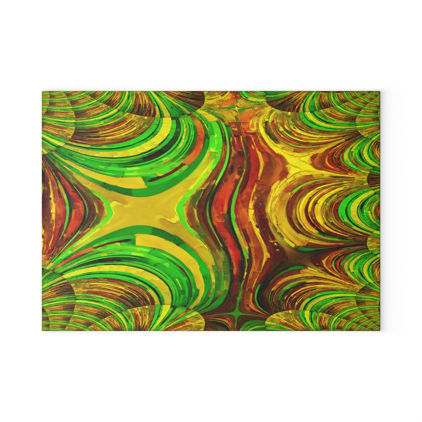 Uzi Spiral Beta 8" x 11" Glass Cutting Board