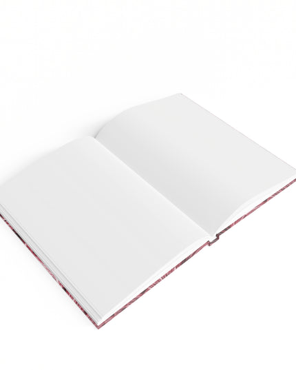 Uzi Spiral Ruby 5" x 7" Journal - 128 Blank pages