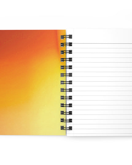 Phoenix Fade Spiral Bound Journal, 5" x 7" 150 pages