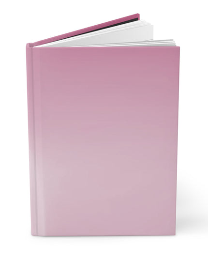 Pink Blush Fade 5.75" x 8" Hardcover Journal Matte with 150 lined pages
