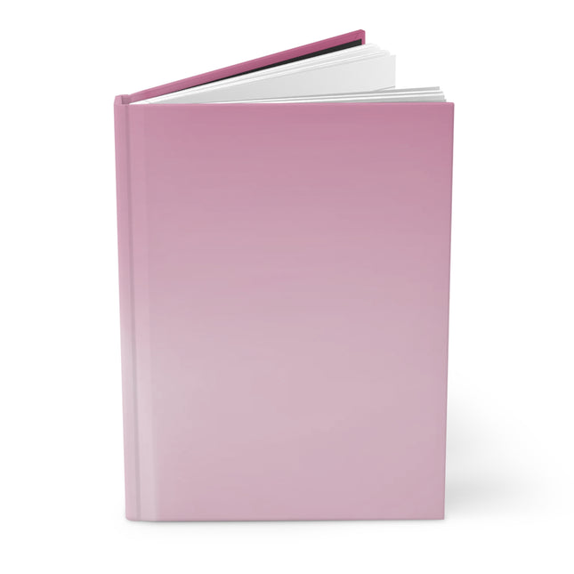 Pink Blush Fade 5.75" x 8" Hardcover Journal Matte with 150 lined pages