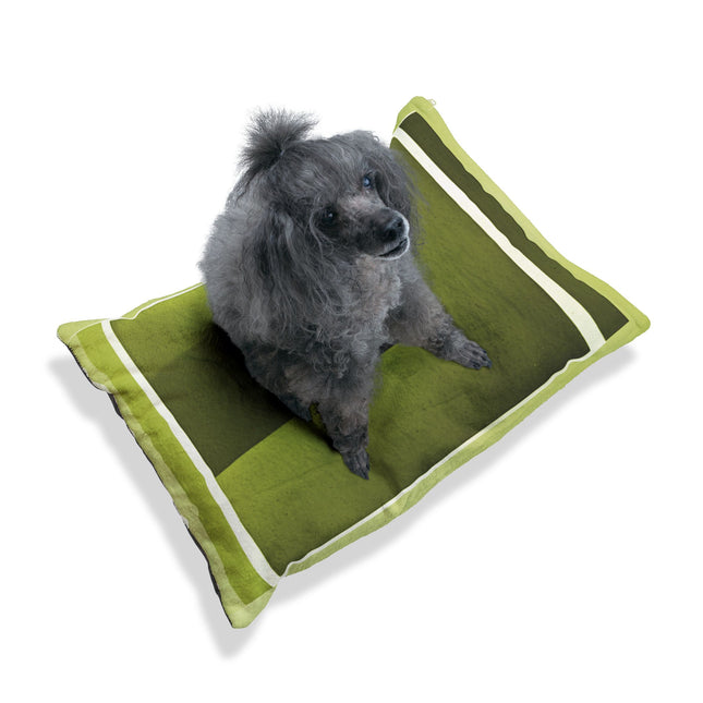 Lemongrass Shadow 28" × 18" Pet Bed