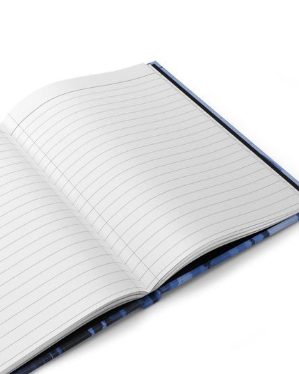 Striped Deep Brown 5.75" x 8" Hardcover Journal Matte with 150 lined pages