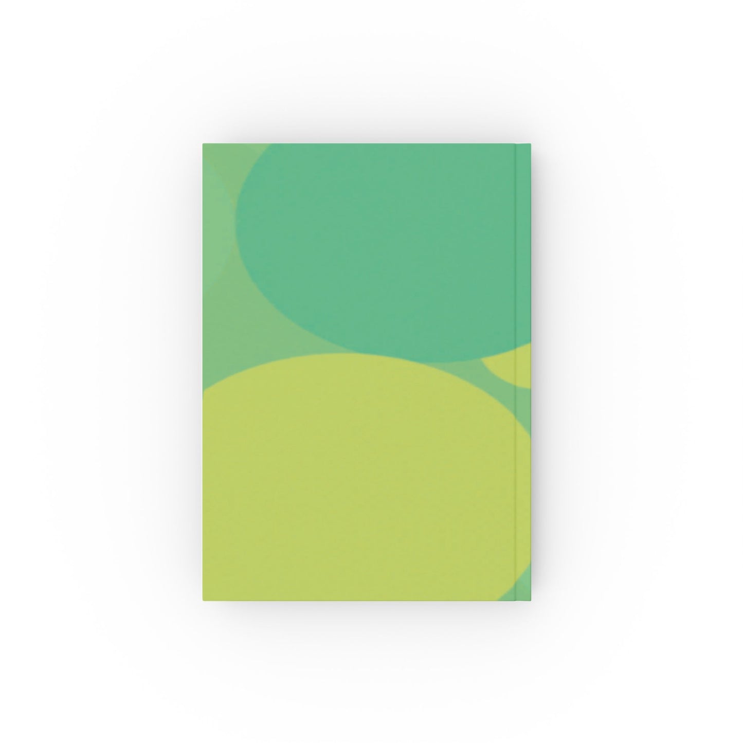 Pastel Green Patches 5.2" x 7.4" Hard Backed Journal with 128 blank pages