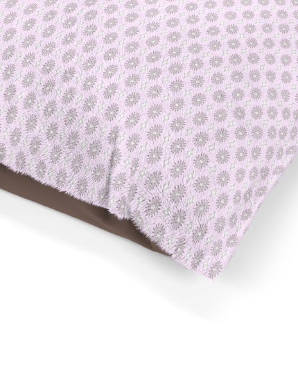 Pink Mornings Star-crossed Bodies Pet Bed, 40" × 30"