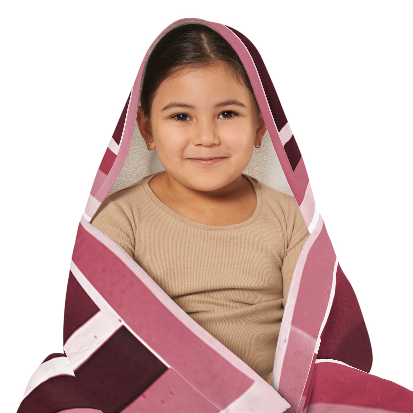 Red Shadow Youth Hooded Towel, 24" x 48"