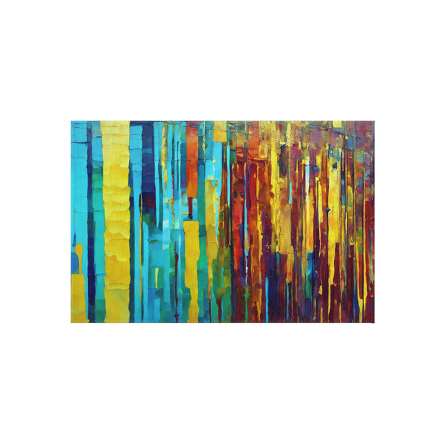 Striped Alpha Outdoor Rug, 24" x 36"