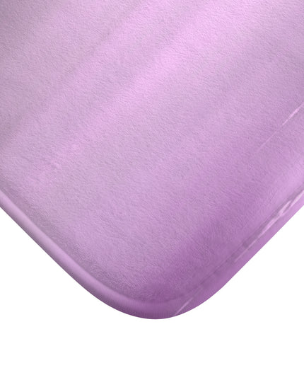 Dark Pink Sea Amethyst Fog 24" x 17" Bath Mat