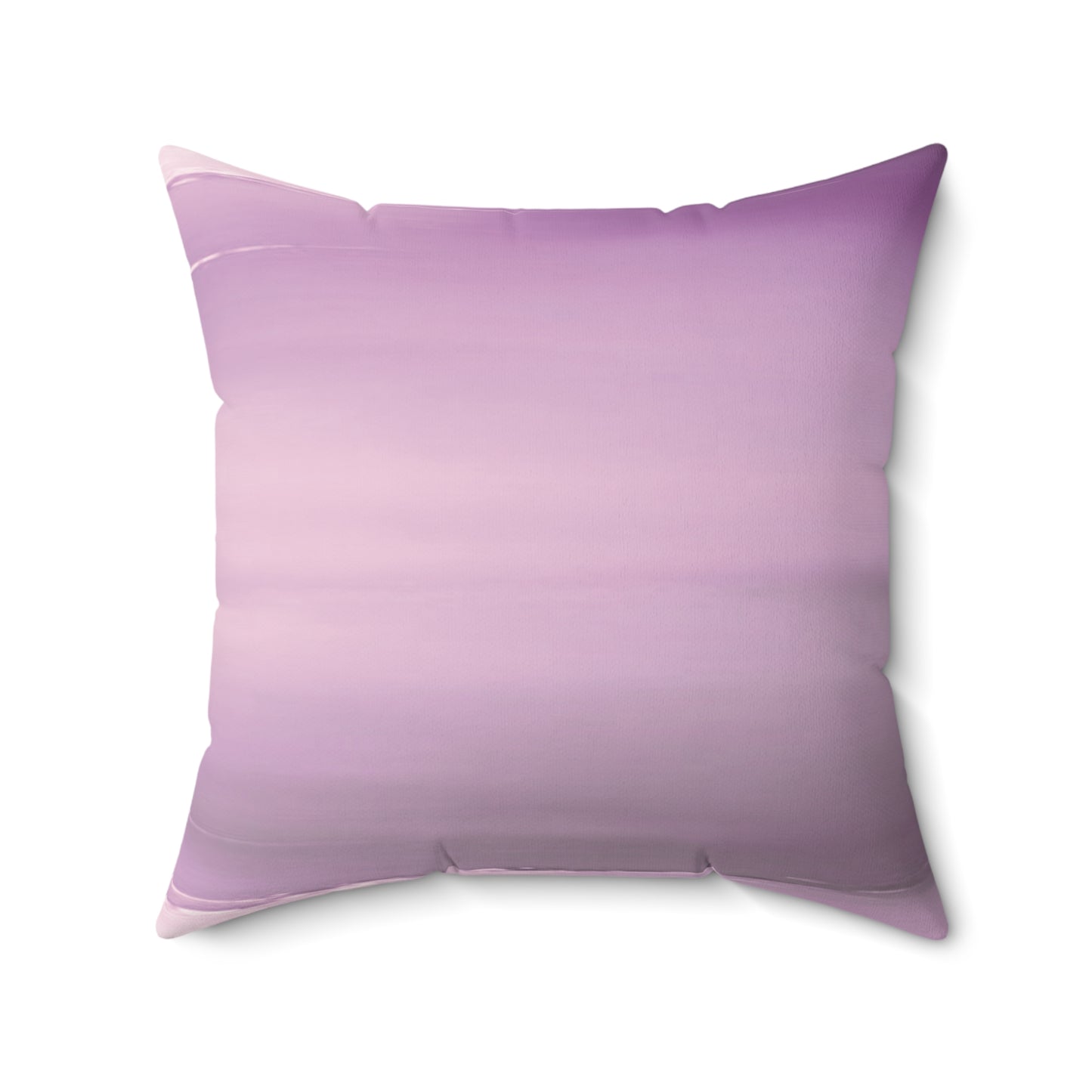 Dark Pink Sea Amethyst Fog 20" x 20" Faux Suede Square Pillow