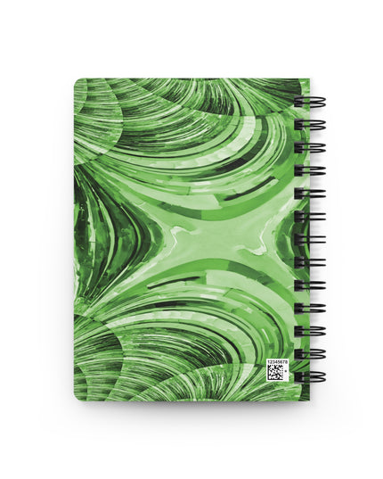 Uzi Spiral Mint Pastel Bound Journal, 5" x 7" 150 pages