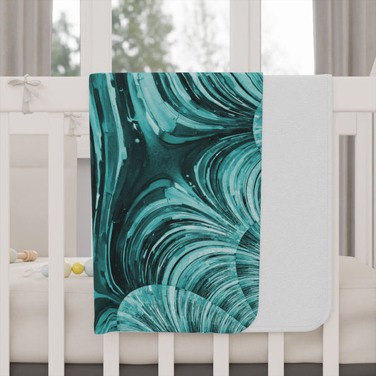 Uzi Spiral Tif Toddler Blanket, 30" x 40"