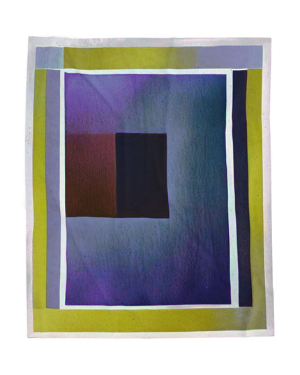 Zeta Shadow Velveteen Plush Blanket, 50" x 60"