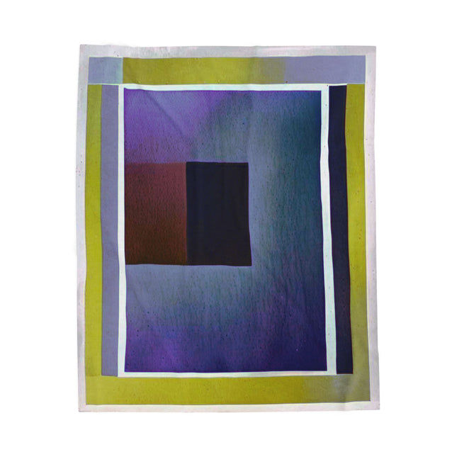 Zeta Shadow Velveteen Plush Blanket, 50" x 60"