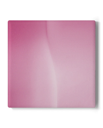 Pink Blush Fade 4" x 4" Square Ceramic Coaster