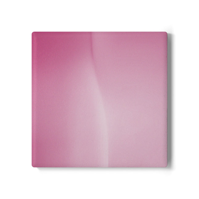 Pink Blush Fade 4" x 4" Square Ceramic Coaster