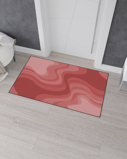 Power Red Wavey 36" x 60" Heavy Duty Floor Mat