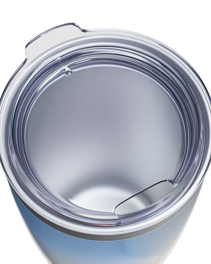Cobalt Fade Ringneck Tumbler, 20oz in white