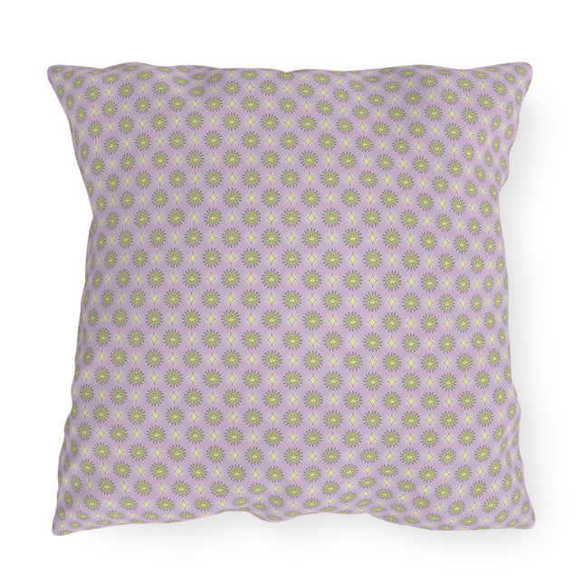 Magenta Star-crossed Bodies 20" x 20" Outdoor Pillow