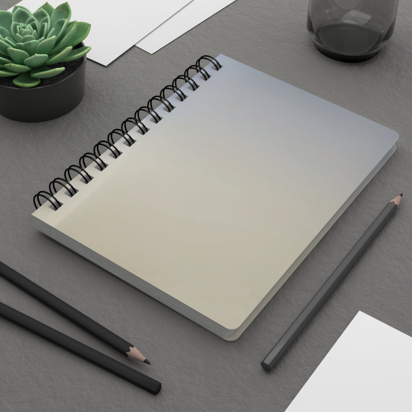 Cobalt Fade Spiral Bound Journal, 5" x 7" 150 pages