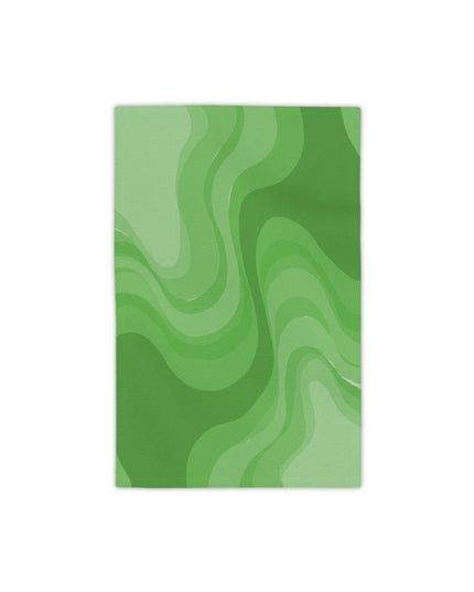 Greenie Meanie Wavey Beach Towel, 18" x 27"