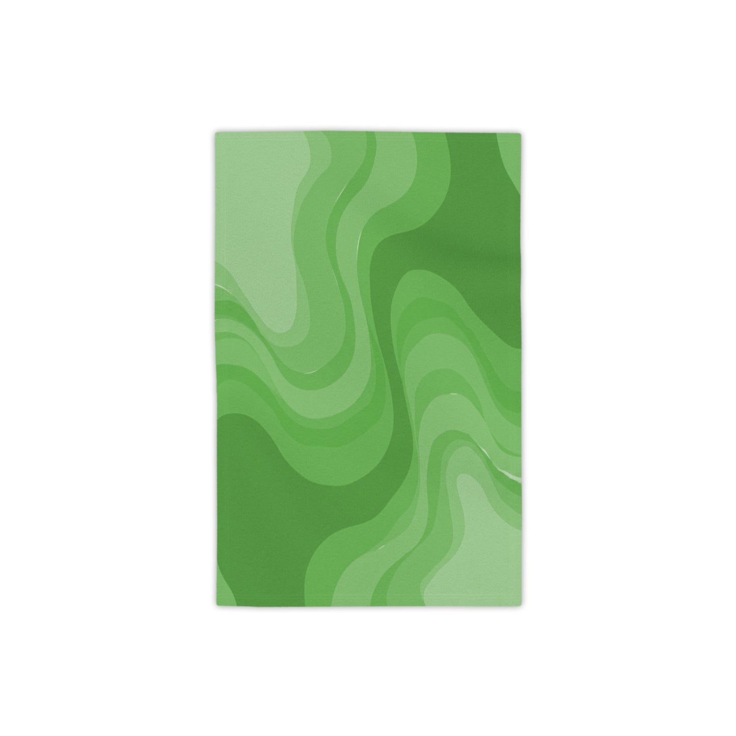 Greenie Meanie Wavey Beach Towel, 18" x 27"