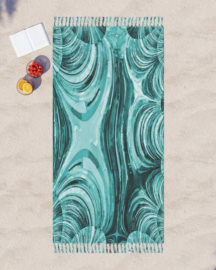 Uzi Spiral Tif 38" × 81" Boho Beach Cloth