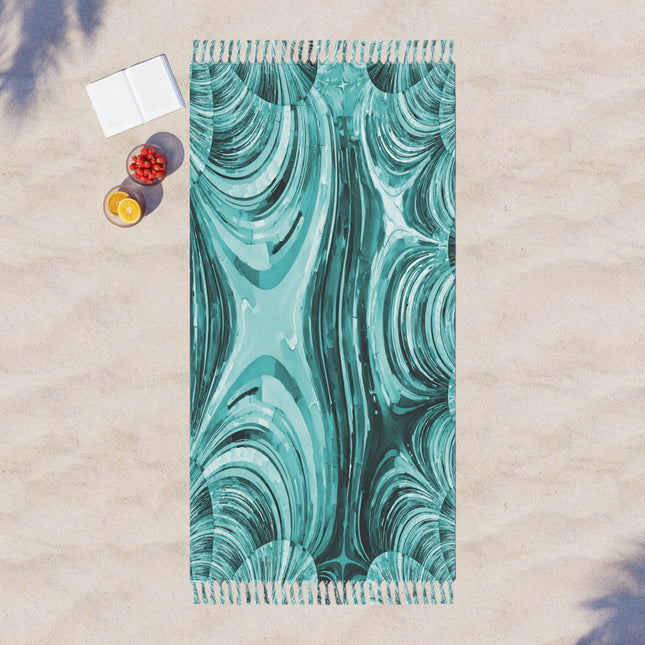 Uzi Spiral Tif 38" × 81" Boho Beach Cloth
