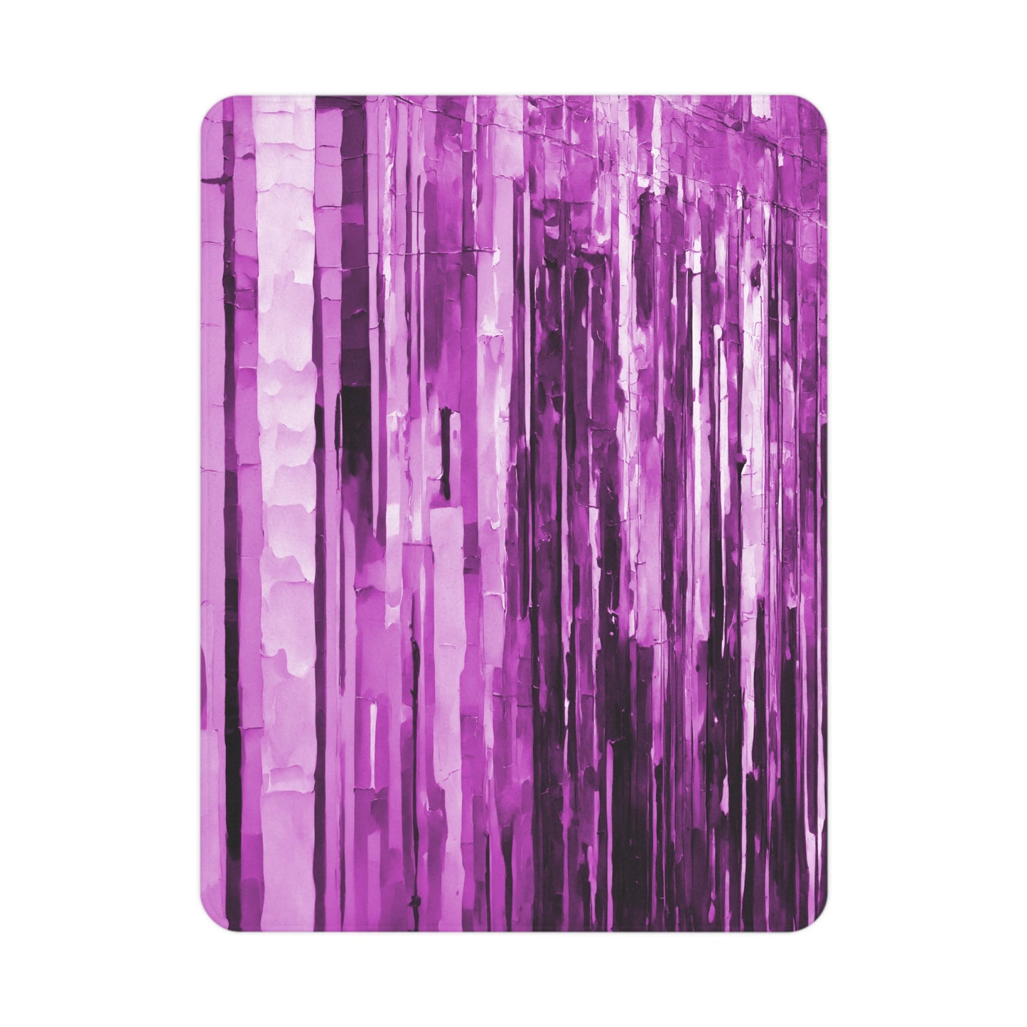 Striped Powder Lavender Toddler Blanket, 30" x 40"