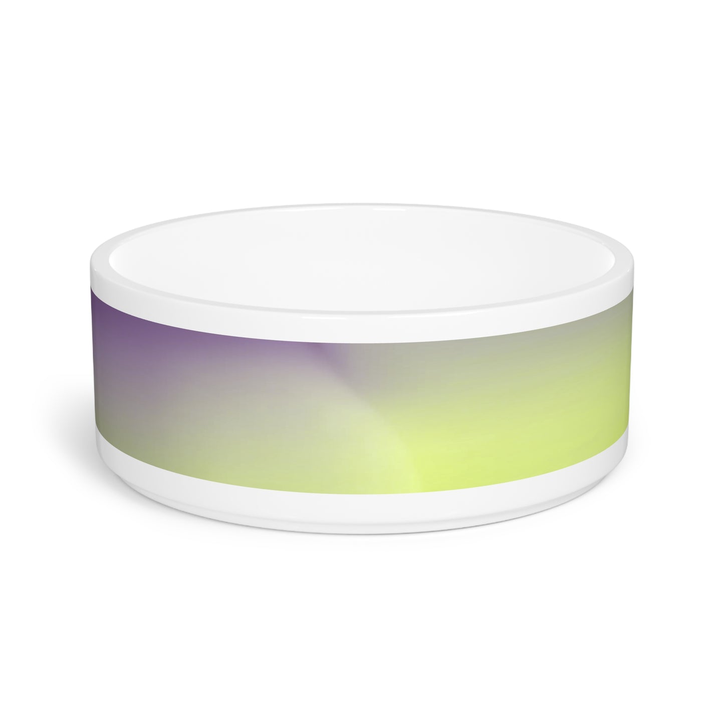 Purple Golden Fade 16 oz Pet Bowl
