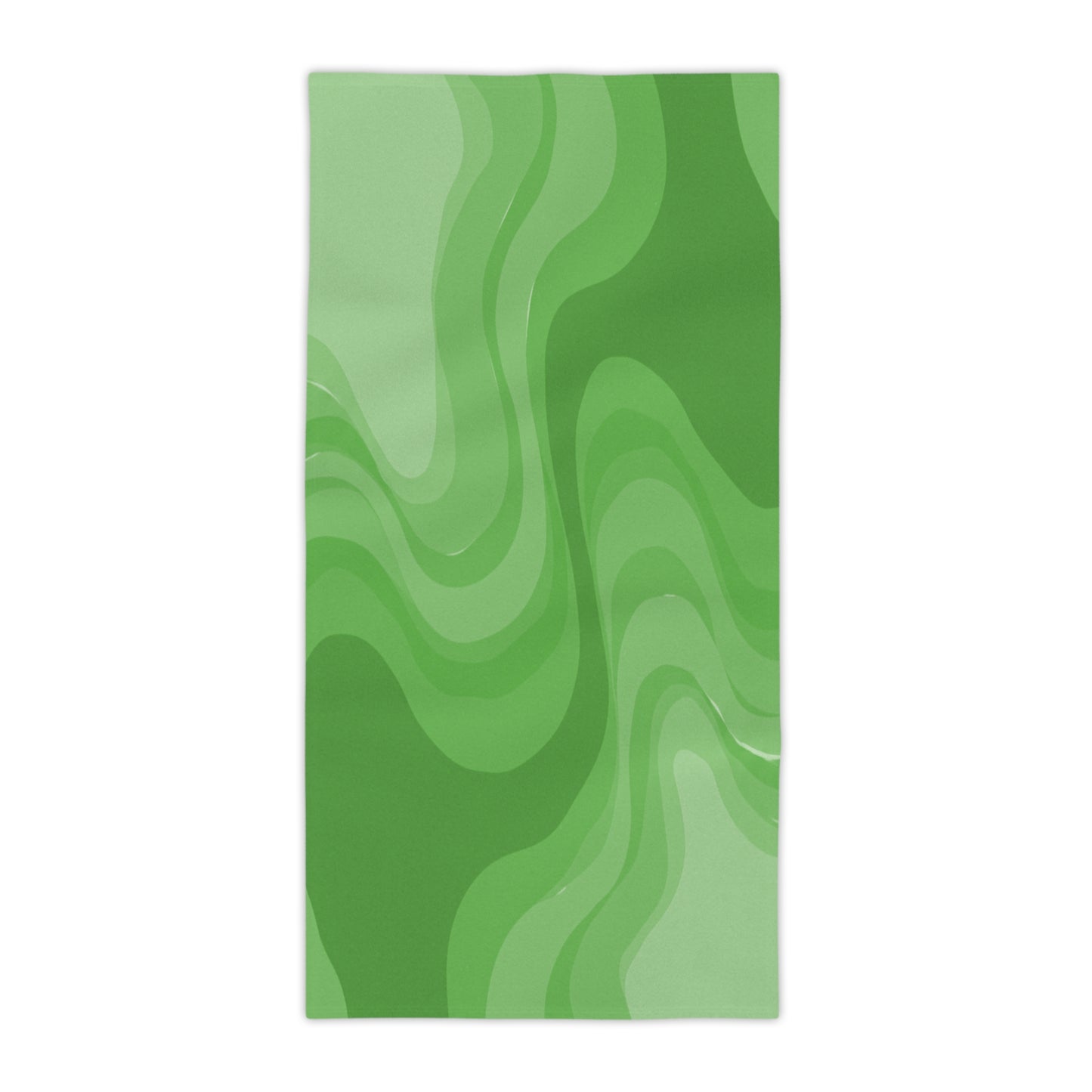 Greenie Meanie Wavey Beach Towel, 30" x 60"