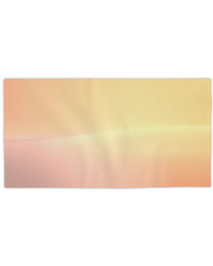 Hot Peach Fade Beach Towel, 24" x 44"
