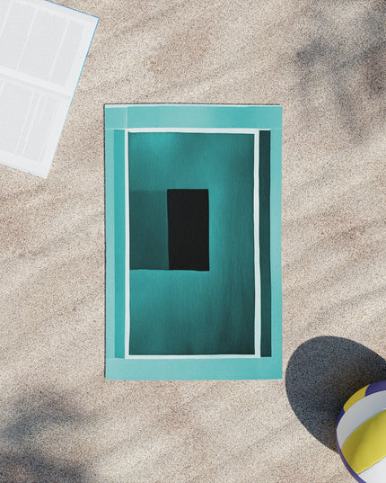 Tif Shadow Beach Towel, 18" x 27"