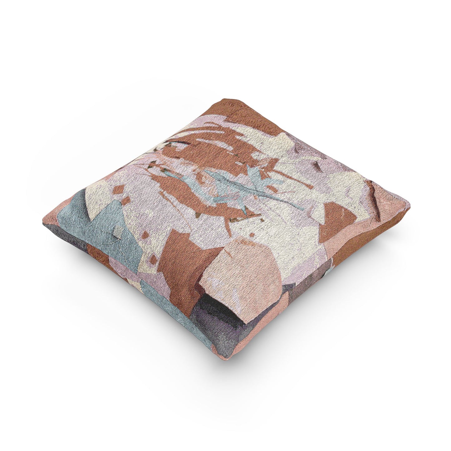 Vampire Chocolate Paper Paint Woven Pillow, 17" x 18"